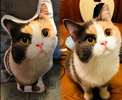 【オーダーメイドペット抱き枕】愛犬・愛猫の写真で作るふわふわクッション｜プレゼントにも最適🎁